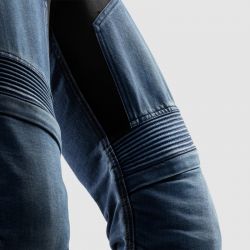 JEANSY MOTOCYKLOWE REBELHORN EAGLE 4 WASHED BLUE REGULAR FIT 