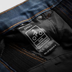JEANSY MOTOCYKLOWE REBELHORN EAGLE 4 WASHED BLUE REGULAR FIT 