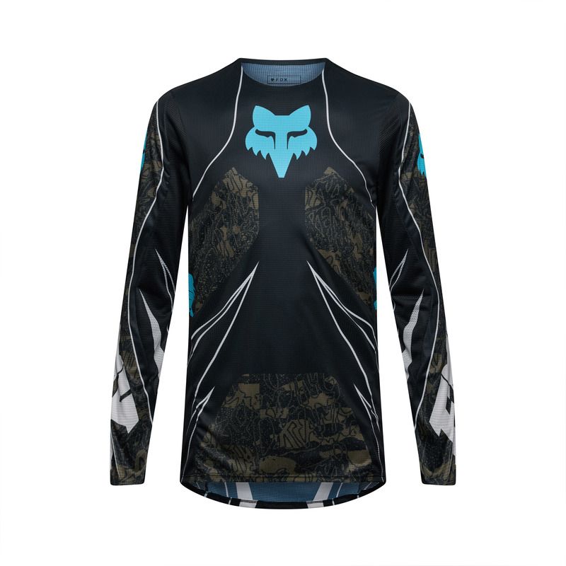 BLUZA MOTOCYKLOWA FOX FLEXAIR APEX BLACK  ENDURO CROSS
