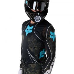BLUZA MOTOCYKLOWA FOX FLEXAIR APEX BLACK  ENDURO CROSS