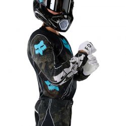 BLUZA MOTOCYKLOWA FOX FLEXAIR APEX BLACK  ENDURO CROSS