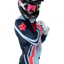 BLUZA MOTOCYKLOWA FOX FLEXAIR ARC ICE BLUE  ENDURO CROSS