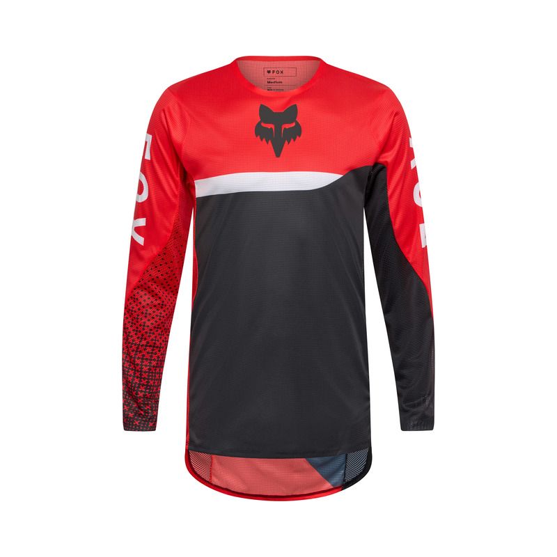 BLUZA MOTOCYKLOWA FOX FLEXAIR FRACTURE FLUO RED  ENDURO CROSS