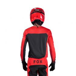 BLUZA MOTOCYKLOWA FOX FLEXAIR FRACTURE FLUO RED  ENDURO CROSS