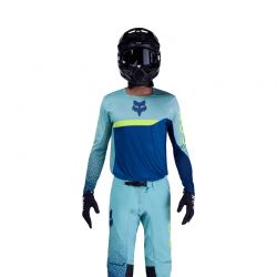 BLUZA MOTOCYKLOWA FOX FLEXAIR FRACTURE SPEARMINT  ENDURO CROSS