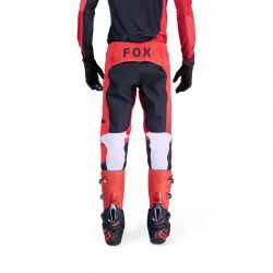 SPODNIE MOTOCYKLOWE FOX FLEXAIR FRACTURE FLUO RED  ENDURO CROSS