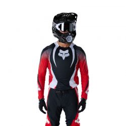 BLUZA MOTOCYKLOWA FOX FLEXAIR THORN RED  ENDURO CROSS