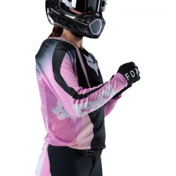 BLUZA MOTOCYKLOWA DAMSKA FOX FLEXAIR THORN BLACK PINK  ENDURO CROSS