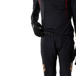 SPODNIE ROWEROWE JUNIOR FOX FLEXAIR GOLDSTONE SE BLACK  ENDURO CROSS