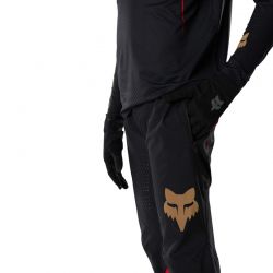 SPODNIE ROWEROWE JUNIOR FOX FLEXAIR GOLDSTONE SE BLACK  ENDURO CROSS
