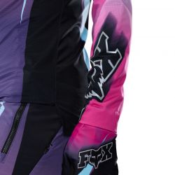 KOSZULKA ROWEROWA Z DŁUGIM RĘKAWEM DAMSKA FOX FLEXAIR LS TS57 SE PINK  ENDURO CROSS