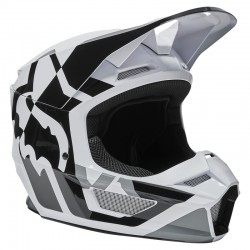 KASK FOX V1 LUX BLACK/WHITE  ENDURO CROSS