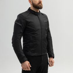 KURTKA MOTOCYKLOWA TEKSTYLNA BROGER GRID BLACK 