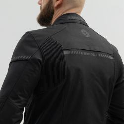 KURTKA MOTOCYKLOWA TEKSTYLNA BROGER GRID BLACK 