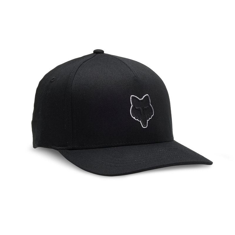 CZAPKA Z DASZKIEM FOX HEAD FLEXFIT BLACK  ENDURO CROSS