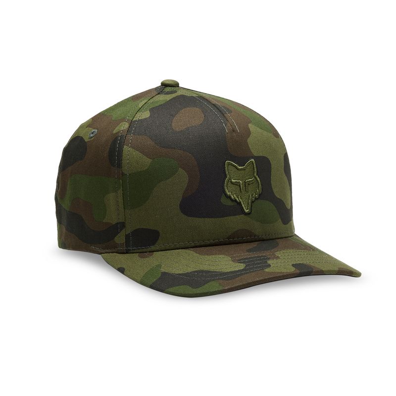 CZAPKA Z DASZKIEM FOX HEAD FLEXFIT GREEN CAMO  ENDURO CROSS