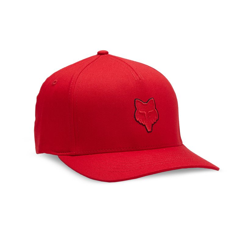 CZAPKA Z DASZKIEM FOX HEAD FLEXFIT FLAME RED  ENDURO CROSS