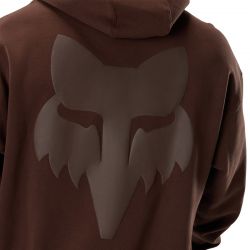 BLUZA Z KAPTUREM FOX HEAD HEAVYWEIGHT FLEECE PO COFFEE  ENDURO CROSS