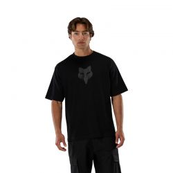 T-SHIRT FOX HEAD HEAVYWEIGHT BLACK  ENDURO CROSS