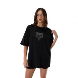 T-SHIRT FOX HEAD HEAVYWEIGHT BLACK  ENDURO CROSS