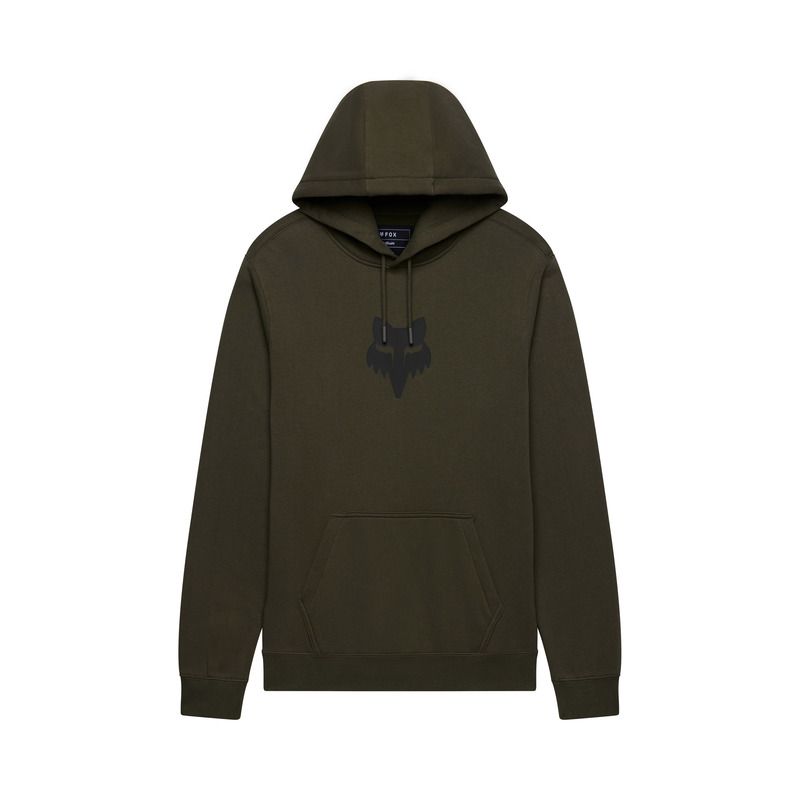 BLUZA Z KAPTUREM FOX HEAD FLEECE PO OLIVE GREEN  ENDURO CROSS