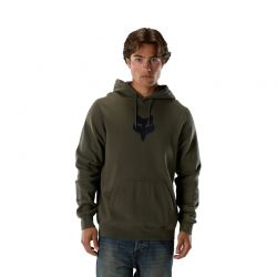 BLUZA Z KAPTUREM FOX HEAD FLEECE PO OLIVE GREEN  ENDURO CROSS