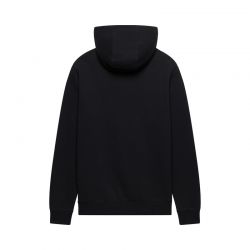 BLUZA Z KAPTUREM FOX HEAD FLEECE PO BLACK GREEN  ENDURO CROSS
