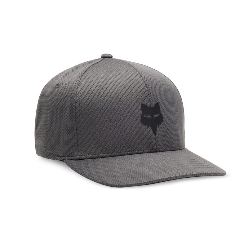 CZAPKA Z DASZKIEM FOX HEAD TECH FLEXFIT STEEL GREY  ENDURO CROSS