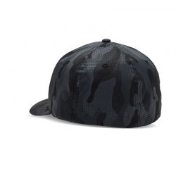CZAPKA Z DASZKIEM FOX HEAD TECH FLEXFIT BLACK CAMO  ENDURO CROSS