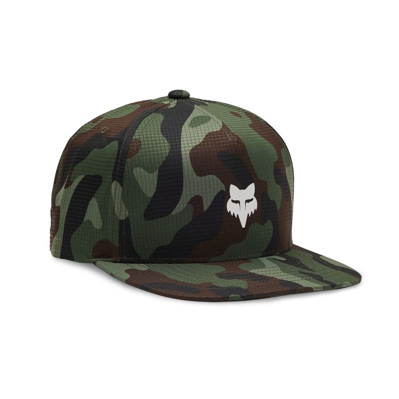 CZAPKA Z DASZKIEM FOX HEAD TECH SNAPBACK GREEN CAMO  ENDURO CROSS
