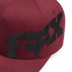CZAPKA Z DASZKIEM FOX F HEAD X FLEXFIT DARK MAROON  ENDURO CROSS