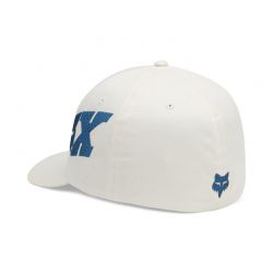 CZAPKA Z DASZKIEM FOX F HEAD X FLEXFIT PEARL WHITE  ENDURO CROSS