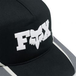CZAPKA Z DASZKIEM FOX F HEAD X SNAPBACK BLACK  ENDURO CROSS