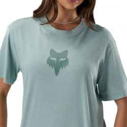 T-SHIRT DAMSKI FOX HEAD ARCTIC BLUE  ENDURO CROSS