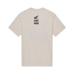 T-SHIRT FOX HONDA MIDWEIGHT OFF WHITE  ENDURO CROSS