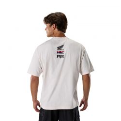 T-SHIRT FOX HONDA MIDWEIGHT OFF WHITE  ENDURO CROSS