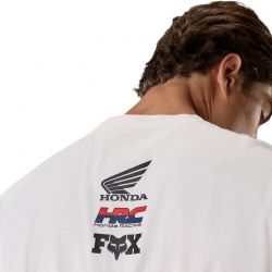 T-SHIRT FOX HONDA MIDWEIGHT OFF WHITE  ENDURO CROSS
