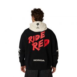 BLUZA Z KAPTUREM FOX HONDA HEAVYWEIGHT BLACK  ENDURO CROSS