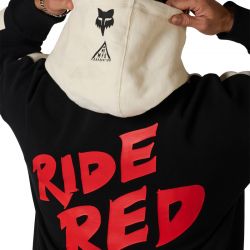 BLUZA Z KAPTUREM FOX HONDA HEAVYWEIGHT BLACK  ENDURO CROSS