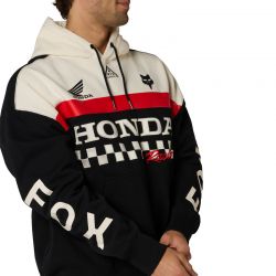 BLUZA Z KAPTUREM FOX HONDA HEAVYWEIGHT BLACK  ENDURO CROSS