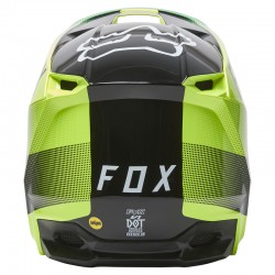 KASK FOX V1 RIDL FLUORESCENT YELLOW  ENDURO CROSS