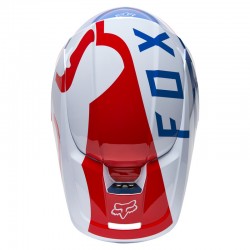 KASK FOX V1 SKEW WHITE/RED/BLUE  ENDURO CROSS