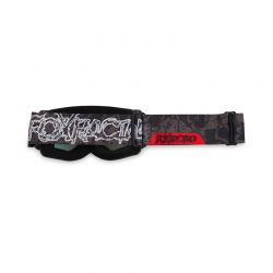GOGLE MOTOCYKLOWE JUNIOR FOX MAIN ABYSS - SPARK BLACK  ENDURO CROSS