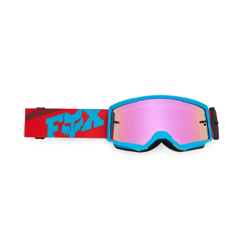 GOGLE MOTOCYKLOWE JUNIOR FOX MAIN RAID - SPARK RUST  ENDURO CROSS
