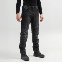 JEANSY MOTOCYKLOWE BROGER MAVERICK WASHED BLACK 