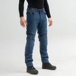 JEANSY MOTOCYKLOWE BROGER MAVERICK WASHED BLUE 