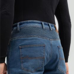 JEANSY MOTOCYKLOWE BROGER MAVERICK WASHED BLUE 