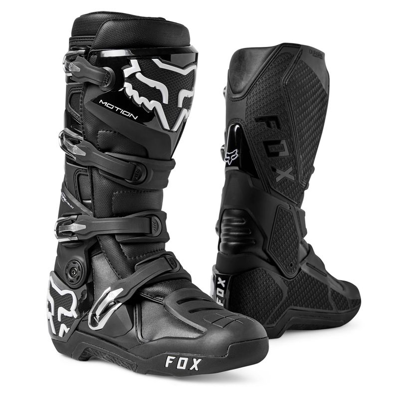BUTY FOX MOTION BLACK  (WKŁADKA 291MM) ENDURO CROSS