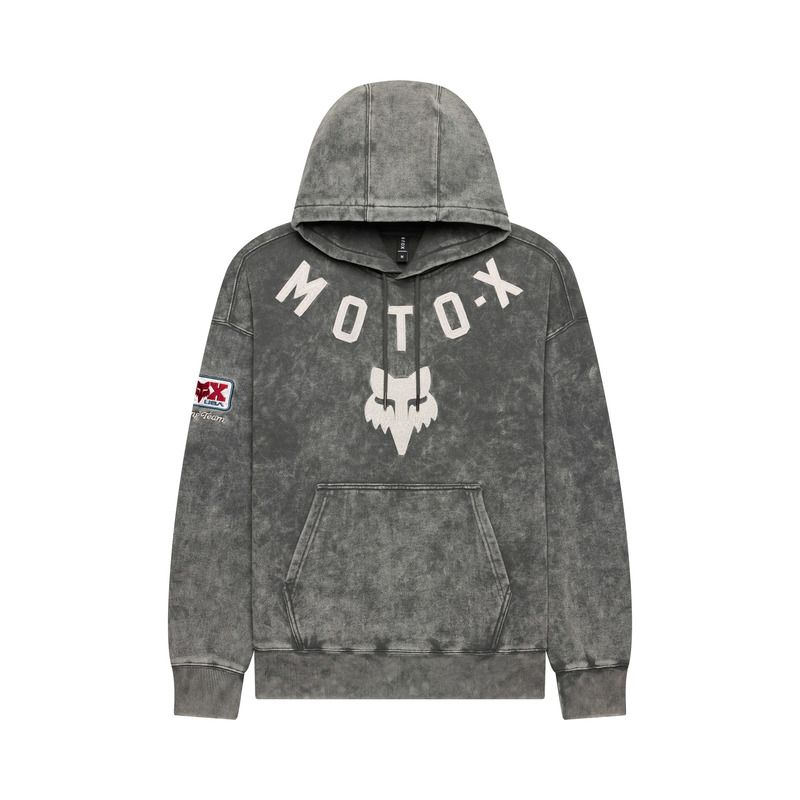 BLUZA Z KAPTUREM FOX MOTO-X HEAVYWEIGHT FLEECE PO DARK SHADOW  ENDURO CROSS