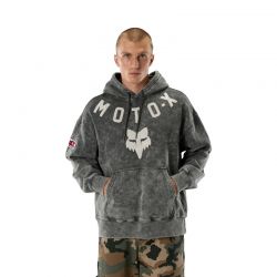 BLUZA Z KAPTUREM FOX MOTO-X HEAVYWEIGHT FLEECE PO DARK SHADOW  ENDURO CROSS
